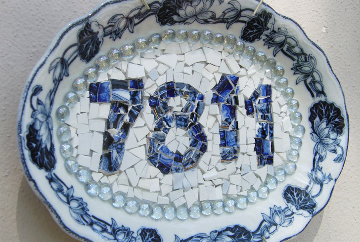 Mosaic House Number 