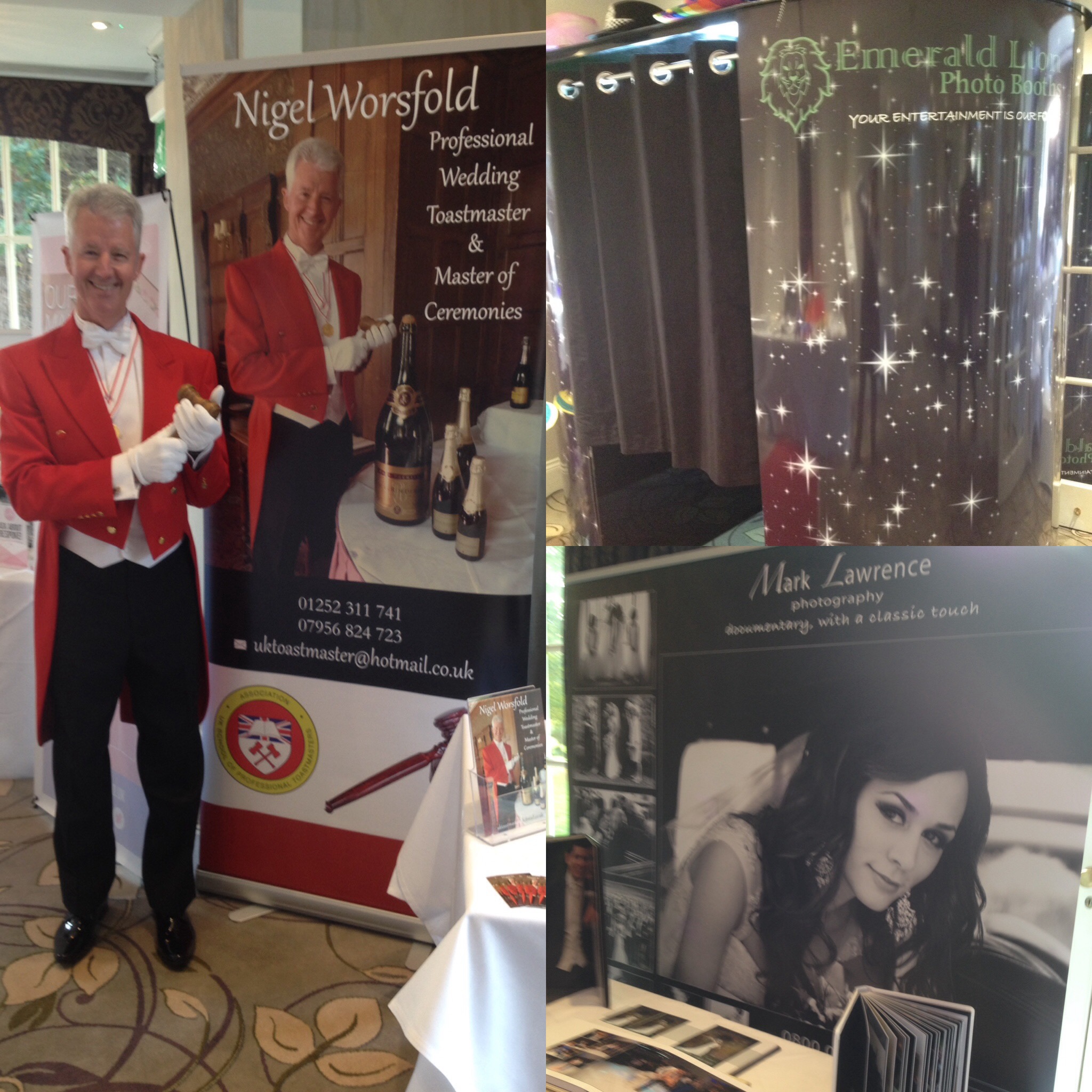 , Emerald Lion photo booths, Mark Lawrence Photography, Nigel Worsfold Professional Toastmaster 